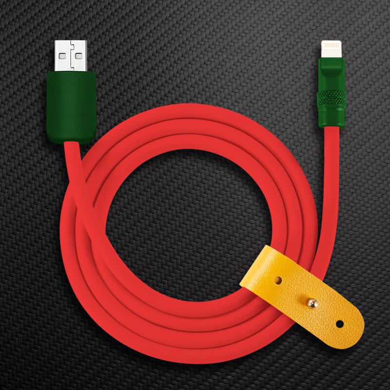 240W Contrast Color Silicone Fast Charging Cable