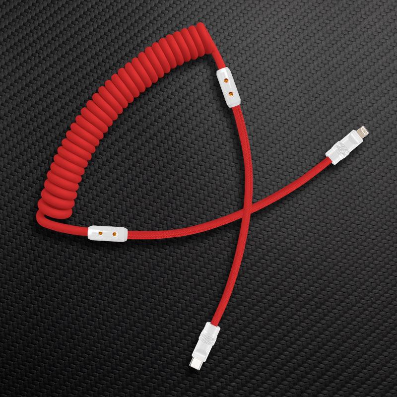 "Chubby Mood" Silicone Braided Fast Charging Cable #317