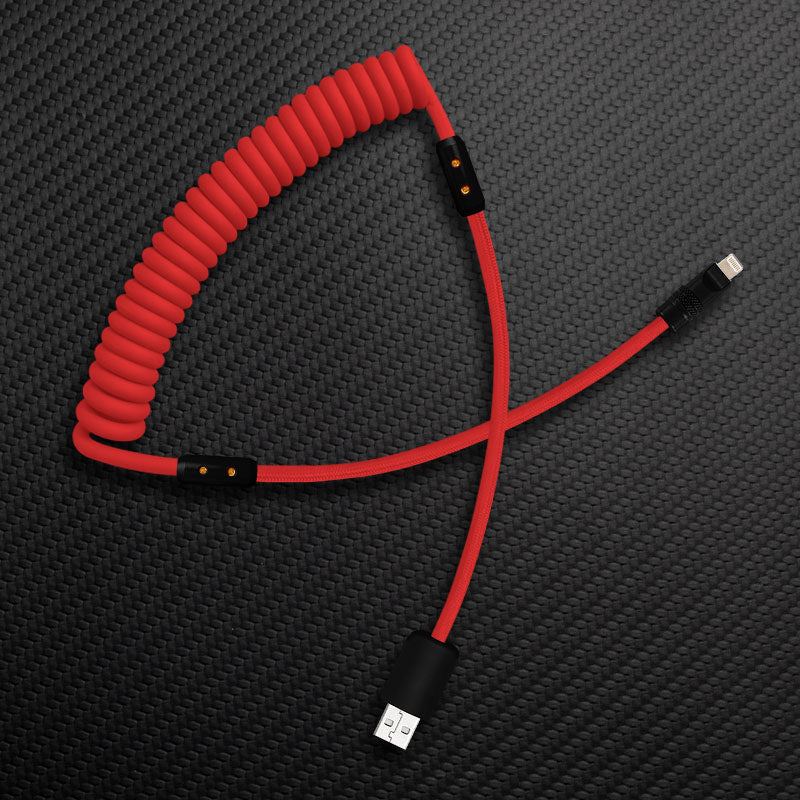 "Chubby Mood" Silicone Braided Fast Charging Cable #317