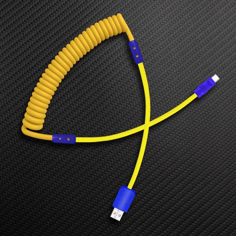 "Chubby Mood" Silicone Braided Fast Charging Cable #317