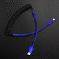 "Chubby Mood" Silicone Braided Fast Charging Cable #711