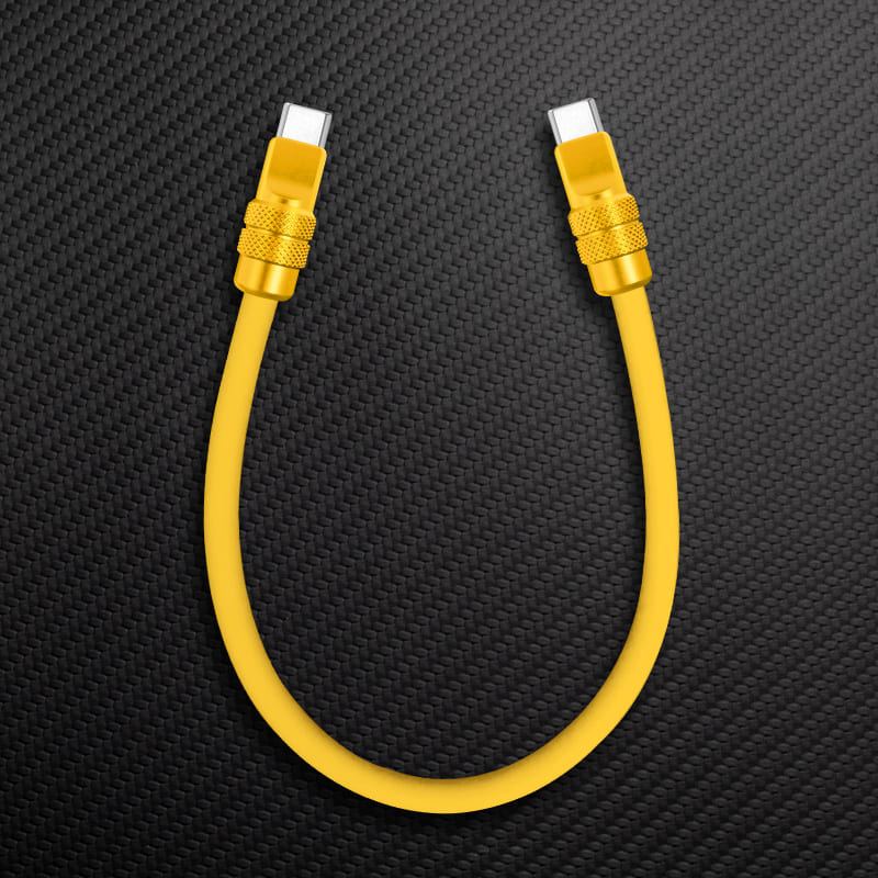 "Cute Anodized" Power Bank Friendly Cable C+Lightning