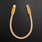 "Cute Anodized" Power Bank Friendly Cable C+Lightning