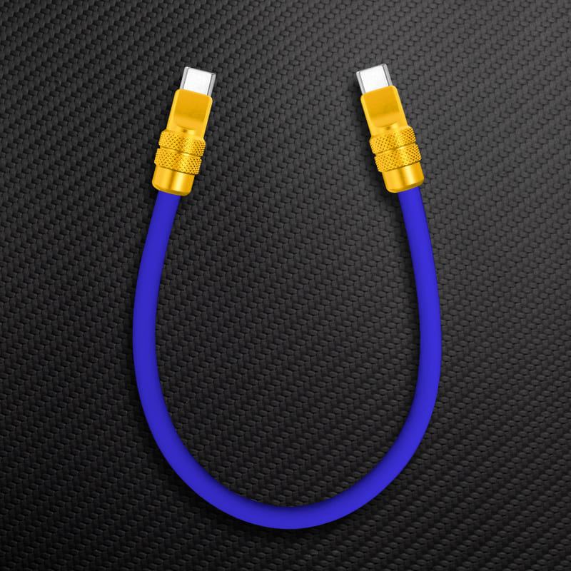 "Cute Anodized" Power Bank Friendly Cable C+Lightning