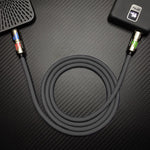 "GlowCharge Pro" 240W 4-in-1 Car Cable with Dynamic Lights