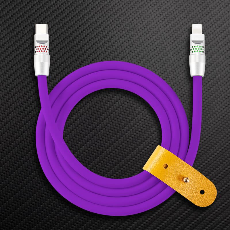 "Neon Chubby" 100W Fast Charge Cable With RGB Glow