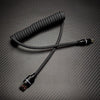 RGB Car Charging Cable with Gradient Light - Black