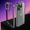 Ultra-Thin Metal Frame Drop-Proof Phone Case - Grey