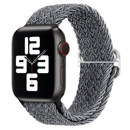 "Stripe Band" Nylon Braided Band For Apple Watch