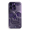 "Halloween & Dark Punk" Skull Colorful Heat Dissipation iPhone Case - Frosted Purple