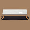 "Chubby Comfort" Silicone Keyboard Wrist Rest & Mouse Pad - Black
