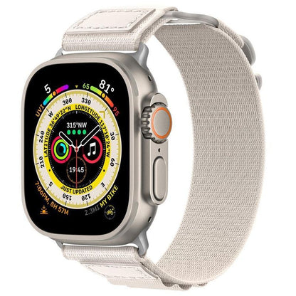 "Outdoor Band" Alpine Nylon Sport Band with Leather for Apple Watch