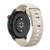 Rice Grain Sporty Breathable Silicone Strap For Samsung/Garmin/Fossil/Others - Beige